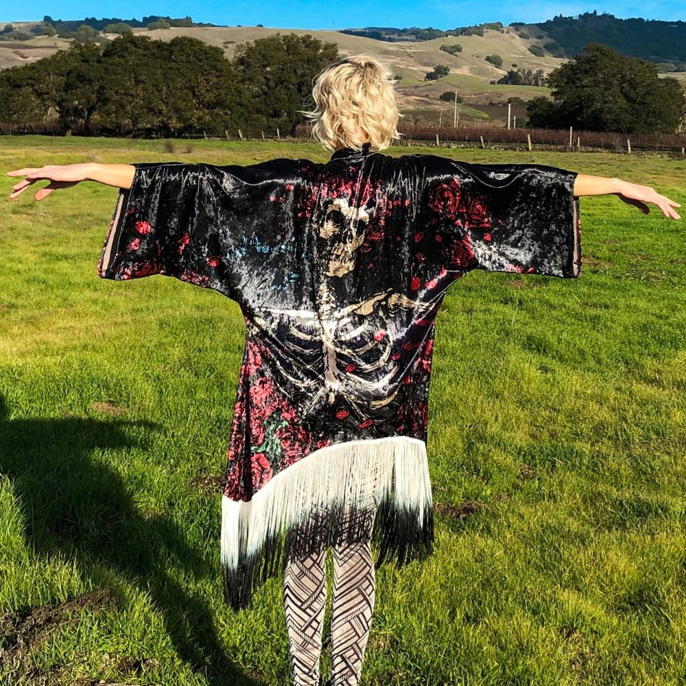 Velvet Kimono Warrior Within Designs - Picture 8 of 13